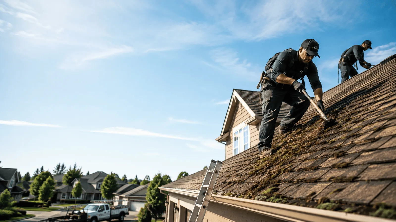 Roof Moss Removal in Moro, IL near me